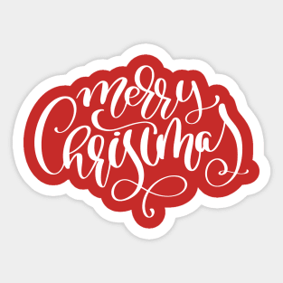 Merry Christmas Sticker